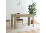 Tavolo Da Pranzo Sonoma In Rovere 120 X 60 X 76 Cm Truciolato