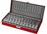 Hlavice ZáStrčNé Imbusové, Sada 18Ks, 1/4", 1/2"""