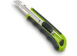 Coltello A Scatto Professionale 2K, 17 Cm Larghezza Lama 18 Mm, Lama A Scatto 8 Volte
