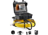 Telecamera Di Ispezione Telecamera Tubo 50M Telecamera Fognaria 720P Telecamera Endoscopio 12V 4500Mah Batteria Al Litio 6Hour Telecamera Ispezione Tubo IP68