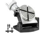 Testa Divisoria Tavola Rotante 100 Mm Tavola Divisoria Rotante Orizzontale Testa Divisoria Verticale Testa Divisoria Girevole Per Fresatura E Foratura