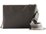 Ted Baker Pelle Borsa A Tracolla Borsa A Tracolla Esille Webbing Crossbody Bag Mid - Grey Grigio