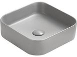 Mexen Vena Lavandino Da Appoggio 37 X 37 Cm, Grigio Chiaro Opaco - 22193761