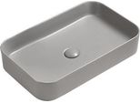 Mexen Vena Lavabo Da Appoggio 71 X 37 Cm, Grigio Chiaro Opaco - 22196061