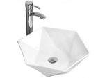 Mexen Mery Lavabo Da Appoggio 48 X 41 Cm, Bianco - 21984800