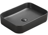 Mexen Vena Lavabo Da Appoggio 50 X 37 Cm, Nero Opaco - 22195085