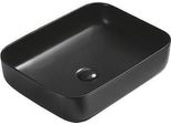 Mexen Carla Lavabo Da Appoggio 50 X 39 Cm, Nero Opaco - 21555085