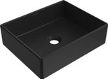 Mexen Goya Lavabo Da Appoggio 40 X 32 Cm, Nero Opaco - 22184085