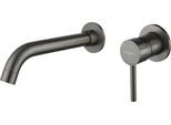 Mexen Alma Batteria Lavabo Incassata, Grafite - 75015-66