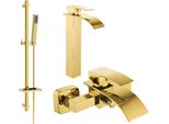 Mexen Aries DQ77 Set Da Bagno, Oro - 744813DQ77-50