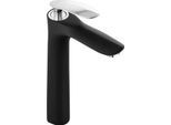 Mexen Lily Batteria Lavabo Alta, Nero/Cromo - 73610-17