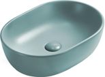 Mexen Viki Lavabo Da Appoggio 48 X 35 Cm, Verde Chiaro Opaco - 21054848