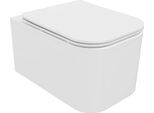 Mexen Elis Wc Rimless Con Sedile A Chiusura Rallentata Slim, Duroplast, Bianco Lucido - 30910600