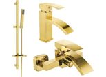 Mexen Libra DQ77 Set Vasca, Oro - 745103DQ77-50