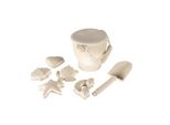 Zopa Set Di Sabbia In Silicone, Beige Sabbia