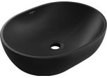 Mexen Viki Lavabo Da Appoggio 48 X 35 Cm, Nero Opaco - 21054885