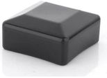 Logistsystem 10X Tappi Per Pali Di Recinzione 80X80 Mm - Tappi Per Recinzione Neri - Tappi Per Pali Di Recinzione Quadrati Piramidali Tappi Per Pali Di Recinzione Copertura Per Pali - Tappi Per Tubi In Plastica
