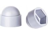Logistsystem 10X Tappi Di Protezione Esagonali Per Viti M10 Per Chiave 17 - Tappi Di Protezione Per Viti Bianchi In Plastica Pe - Tappi Di Protezione Durevoli Per Dadi E Viti A Testa Cieca, Tappi Di Chiusura
