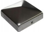 Logistsystem Tappo Quadrato Per Pali Da Recinzione 160X160 Mm | Acciaio | Forma Piramidale | Tappo Di Copertura Per Pali In Legno | 1 Pezzo | Tappo Di Protezione Per Pali Copertura Per Pali