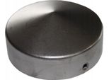 Logistsystem Tappo Rotondo Fi 110 Mm Per Pali Di Recinzione - Acciaio - Forma Piramidale - Tappo Di Copertura Per Pali In Legno - 1 Pezzo - Tappo Di Protezione Per Pali Copertura Per Pali