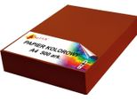 Carta Colorata A4 100G Rosso Scuro 500 Fogli