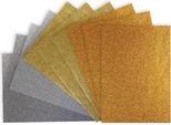 Cartoncino Glitterato A3 150G 10 Fogli Mix Oro/Argento Happy Color