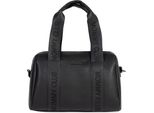 Childhome, Borsa Fasciatoio, Borsa Mamma, Fasciatoio Incluso, Molti Scomparti, Attacco Per Carrozzina, Tracolla, , 22L, Mommy Club Signature, Nero