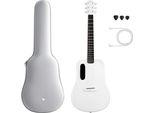 Lava Music Me 3 Chitarra 36 Pollici Con Borsa Spaziale Bianco