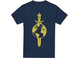 Star Trek - Maglietta "Impero Terrestre"" Da Uomo TV13767 (M) (Blu Navy)"