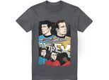 Star Trek - Maglietta Da Uomo TV13775 (Xl) (Charcoal)