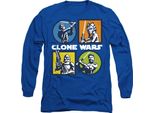 Star Wars - Maglietta "Clone Wars"" Per Uomo/Donna Unisex TV14156 (Xl) (Blu Reale)"