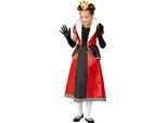 Smiffys - Costume - Ragazze SM2431 (128-134) (Rosso/Nero/Bianco)