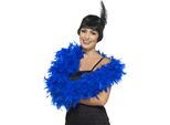 Smiffys - Boa Di Piume "Deluxe"" SM3178 (Taglia Unica) (Blu Royal)"