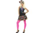 Smiffys - Costume "Festa Anni '80"" - Donna SM2385 (M) (Bunt)"
