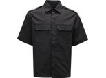 I3523 Giacca Camicia Uomo Neil Barrett Loose Fit Man Tech Shirt