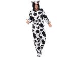 Smiffys - Costume - Uomo/Ladies Unisex SM2753 (M) (Nero/Bianco)