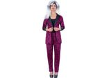 Smiffys - Costume "Anni '80"" - Uomo/Donna Unisex SM2825 (Xl) (Rosa/Nero)"