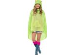 Smiffys - Poncho Party SM2795 (Taglia Unica) (Verde)