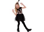 Smiffys - Costume - Ragazza SM3090 (110-116) (Nero/Beige)