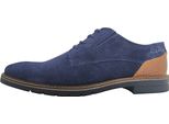 Bugatti Scarpe Da Uomo Scarpe Business Eleganti Scarpe Stringate Blu Casual, Numero Di Scarpe: 45 Eu