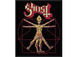 Ghost - Vitruvian - Patch - Poliestere RO9528 (Taglia Unica) (Nero/Oro/Rosso)