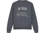 Star Trek - Felpa "The Defiant"" Per Uomo/Donna Unisex TV12157 (L) (Nero)"