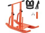 Allenamento Fitness Con Slitta Di Pesi - Slitta Di Pesi Con Dischi Da 25/51 Mm In Arancione - Attrezzatura Da Palestra Per L'allenamento Della Forza E Lo Sviluppo Muscolare