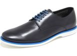 0291N Scarpa Classica Hogan Derby Sneaker Uomo Shoes Men Blu