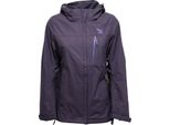3218R Giubbotto Donna Salewa Peres Viola Giacca Cappuccio Jacket Woman