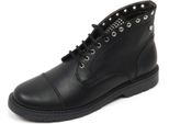 C2766 Anfibio Bimba Naturino Scarpa Nero Borchie Boot Shoe Kid Girl