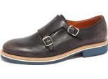 9184P Scarpa Uomo Caracciolo 1971 Rust Washed Grigio Shoe Men