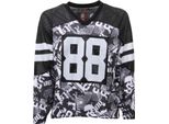 C9498 Maglia Uomo Stk Supertokyo Manica Lunga Forata T-Shirt Men
