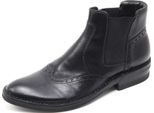 B5976 Polacchino Uomo Taurus Stivaletto Nero Boot Shoe Man