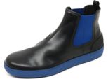 B8866 Polacchino Uomo Car Shoe KUT810 Scarpa Bluette/Nero Boot Shoe Man